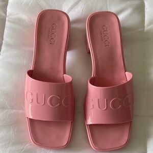 Gucci Rubber Sandals